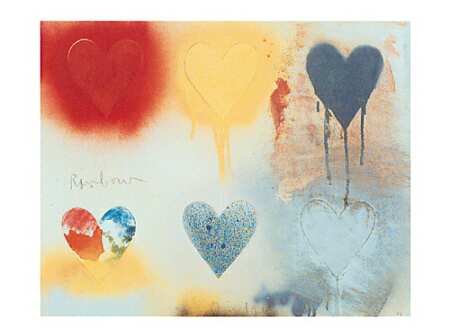 Small Heart Painting No. 21 by Jim Dine